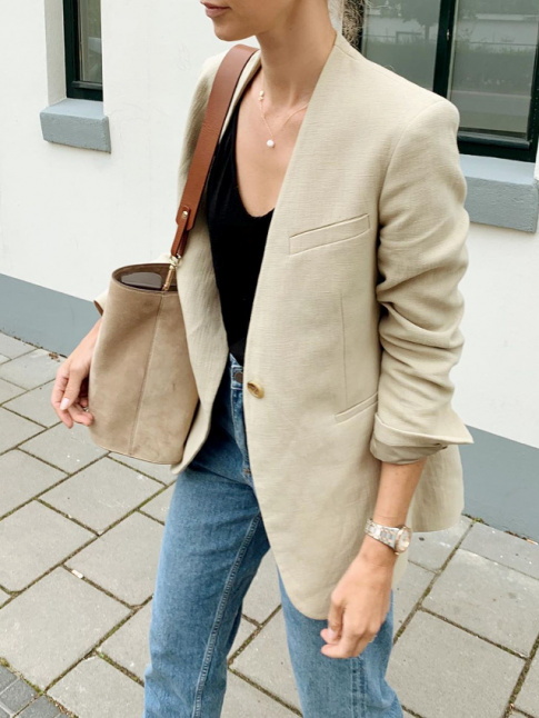 Pour ou contre la veste sans col ?