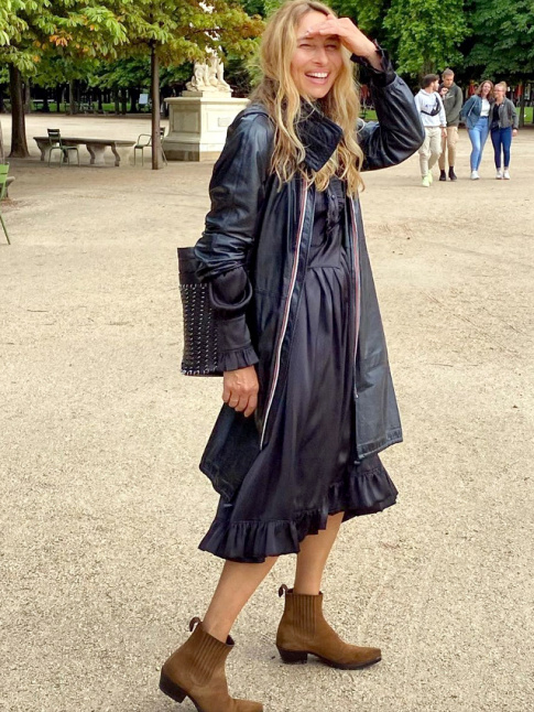 Oui au K-way port en mode country chic !