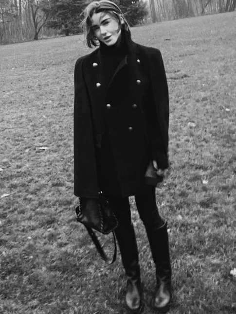 Le parfait total look noir #298