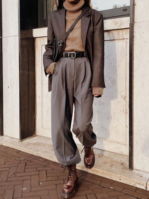 Pour ou contre le fait de faire blouser son pantalon dans ses bottines ?
