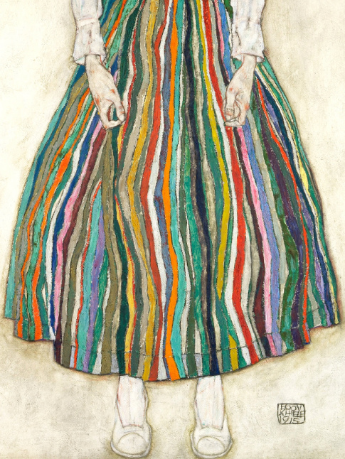 Wanted : une jupe midi arc-en-ciel !