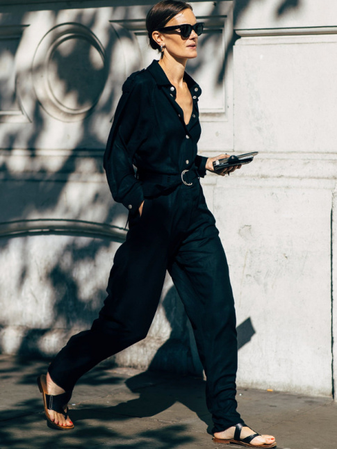 Le parfait total look noir #302