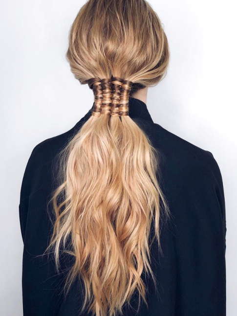 Longs cheveux + audace capillaire = le bon mix