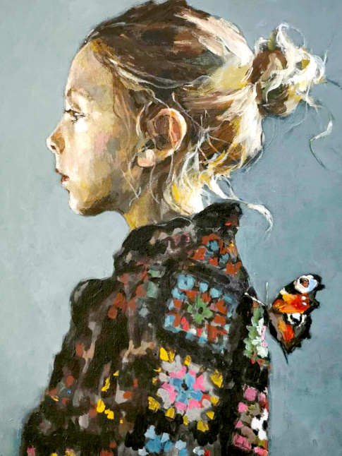 Mlant innocence, fragilit et caractre, ce portrait captive