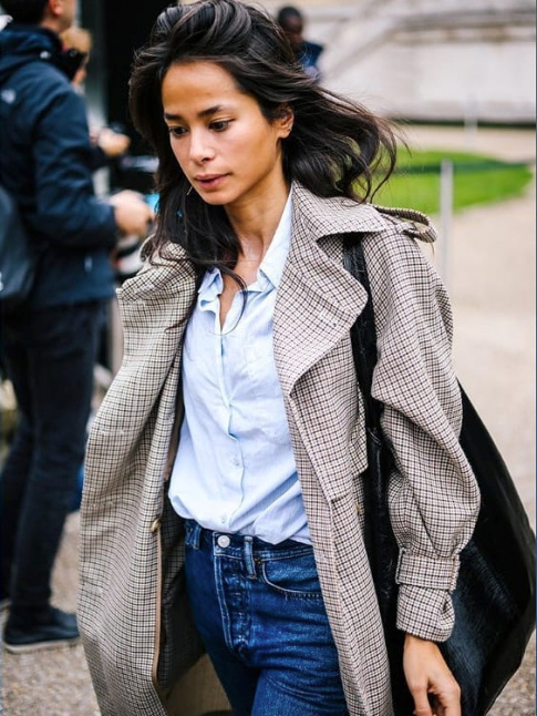 Wanted : un trench  petits carreaux !