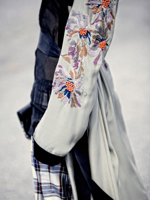 On aime quand le kimono se rve en trench !