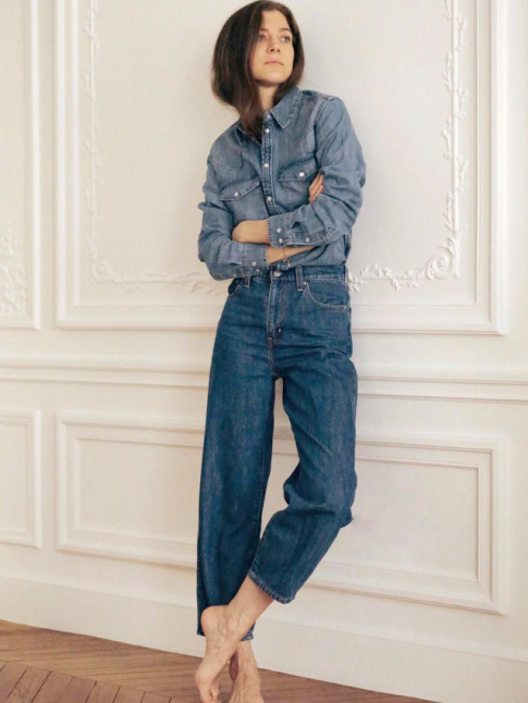 Mlant pices bien coupes et duo de dlavage russi, ce total look denim a tout bon !