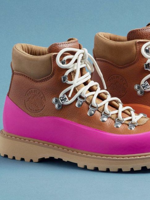 Rose stabilo + marron caramel = le bon mix