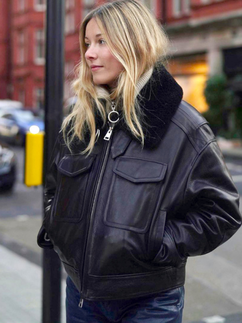 Wanted : un blouson en cuir semblant tout droit sorti de l'armoire de notre pre !