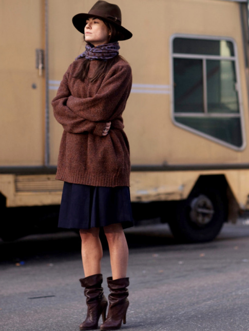 Mlant cosyness, touche de fminit et teintes unisexes, ce look a tout bon !