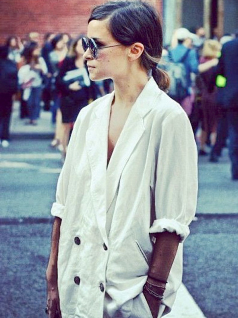 Oui au lin port en mode tailoring/cool !