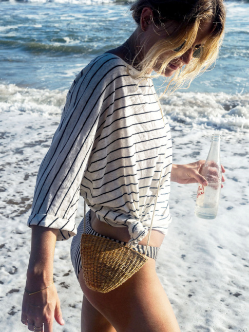Oui  la marinire dcline en version tee-shirt souple  longues manches !