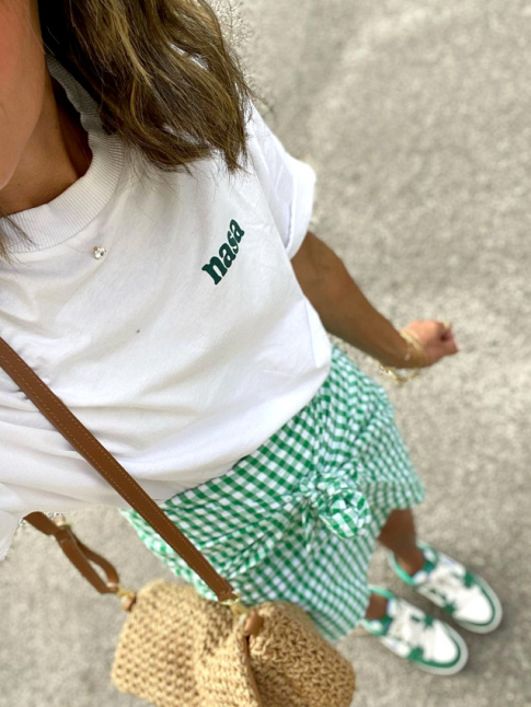 User et abuser des associations blanc/vert : l'un des petits plaisirs de l't 2022 !