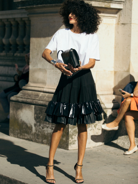 Le parfait look noir et blanc #191