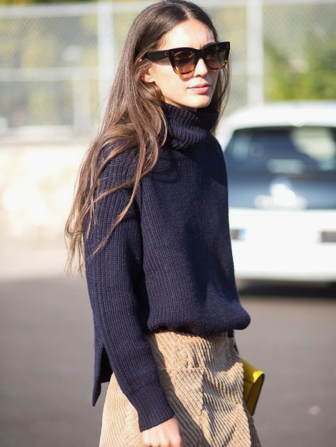 Rien de tel qu'un mix de teintes classiques boost par des matires denses et/ou textures !