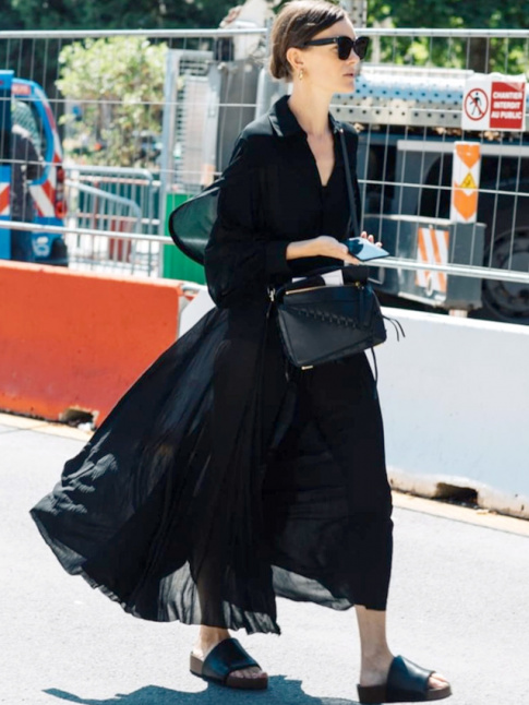 Le parfait total look noir #329