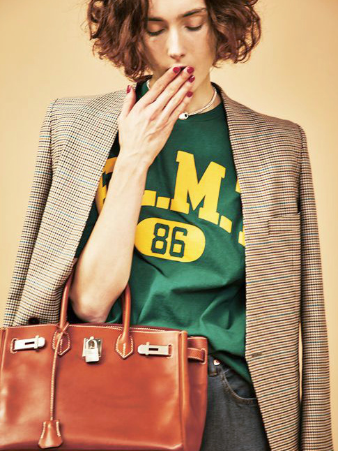 Wanted : un blazer  carreaux sans col !