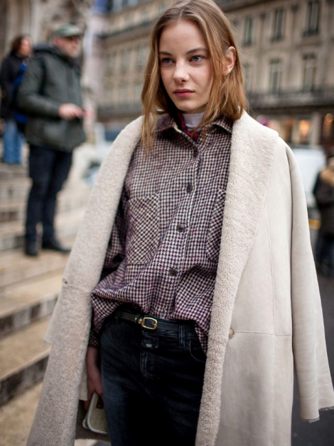 Oui  la surchemise traite comme une simple chemise en jean !