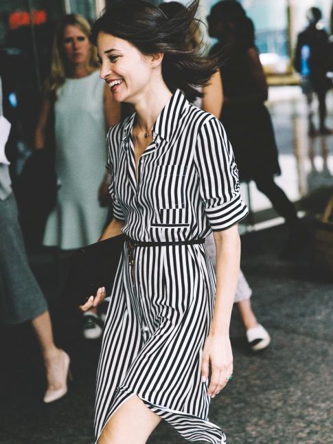 La trs fine ceinture : la meilleure allie des robes chemises !