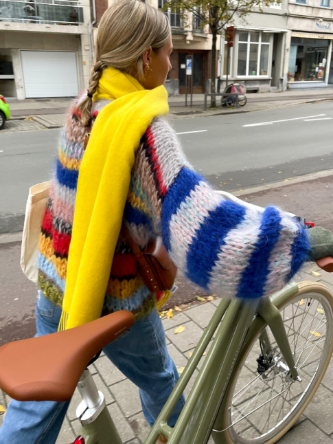 L'charpe colore : l'accessoire 