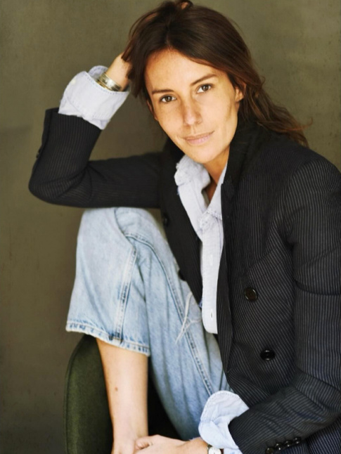 Total look jean + blazer  rayures = le bon mix