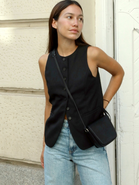 Le veston un peu long : une alternative chic au dbardeur !