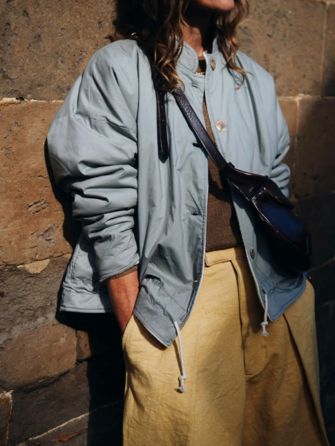 Jaune + bleu orage = le bon mix