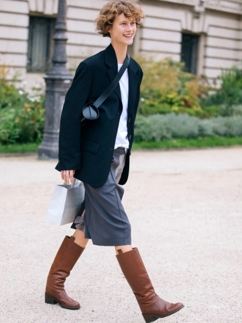 Mlant espiglerie, fminit et dgaine boyish, ce look a tout bon !