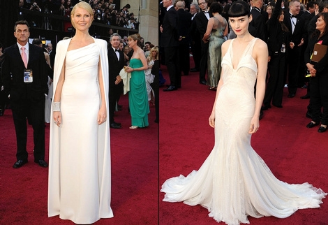 Robes Oscars 2012