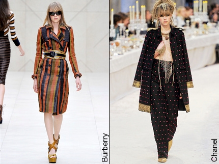 Edie Campbell - Burberry & Chanel