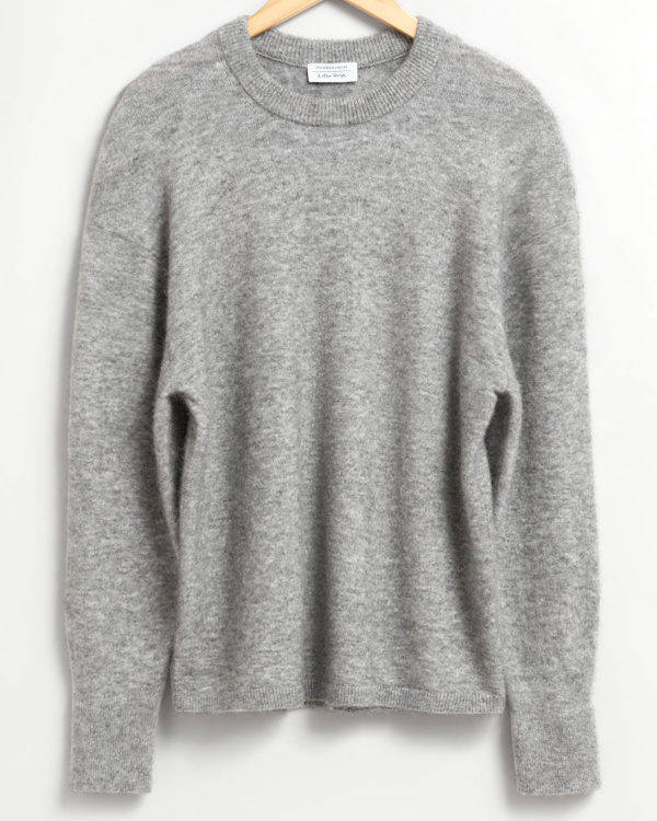 Pull gris automne/hiver 2023-2024