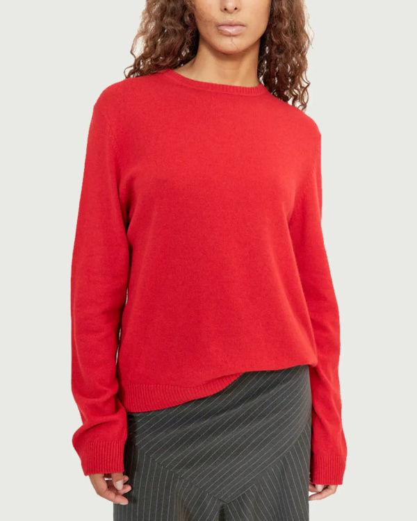 Pull rouge hiver 2023-2024