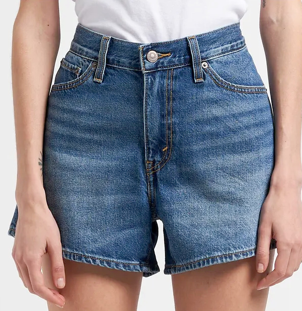 Short en denim de coton | Jean Dlav