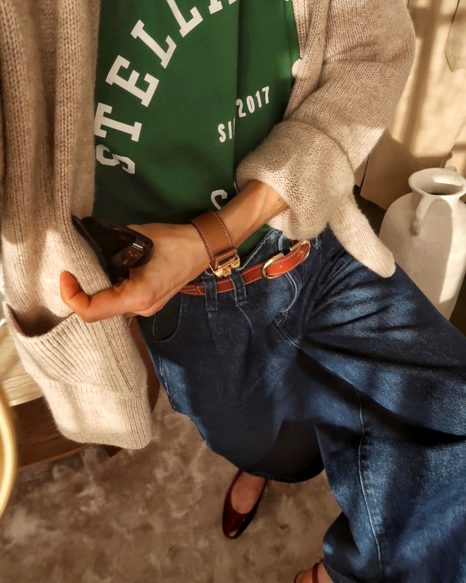 Le tee-shirt vert : l'exhausteur de look par excellence !