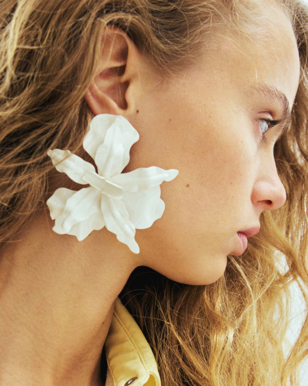 BOUCLES D'OREILLES FLEURS