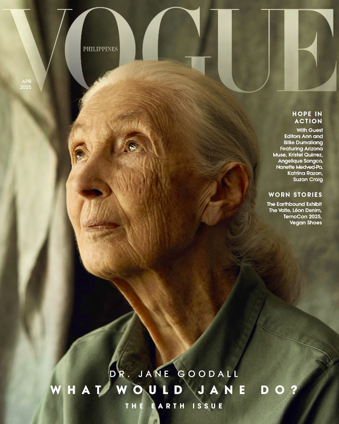 Jane Goodall, l'une des femmes plus inspirantes du 21e siècle...