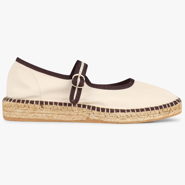 Espadrilles plates en lin - Multicolore