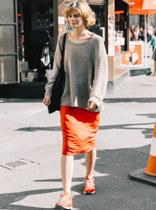 Gris + orange = le bon mix