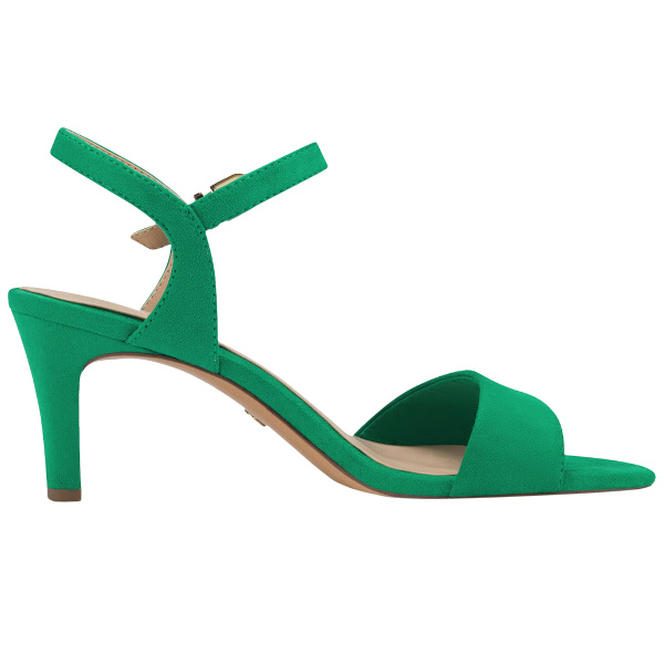 Sandales  talon cuir touch-it - Vert