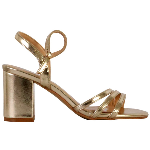 Sandales  talons or