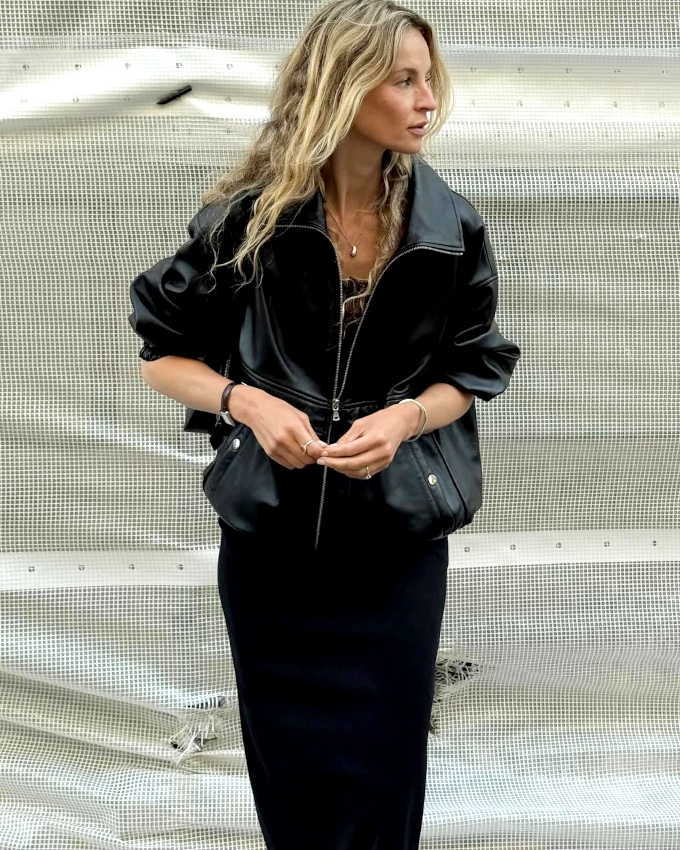 Le parfait total look noir #389