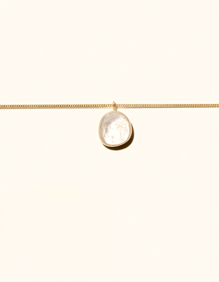 Pendentif blanc