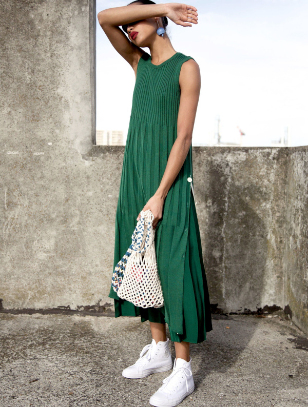 Robe verte
