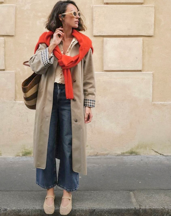 Trench et jean