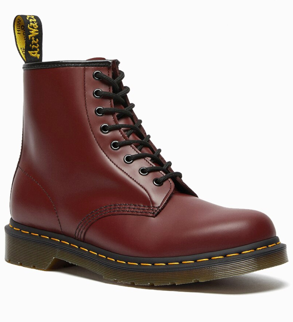 Bottines Doc Martens bordeaux