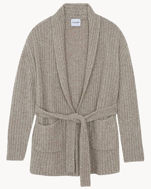 Gilet long cachemire