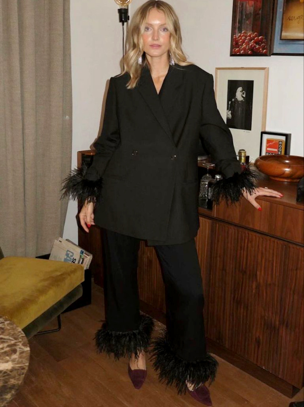 Blazer et pantalon noir