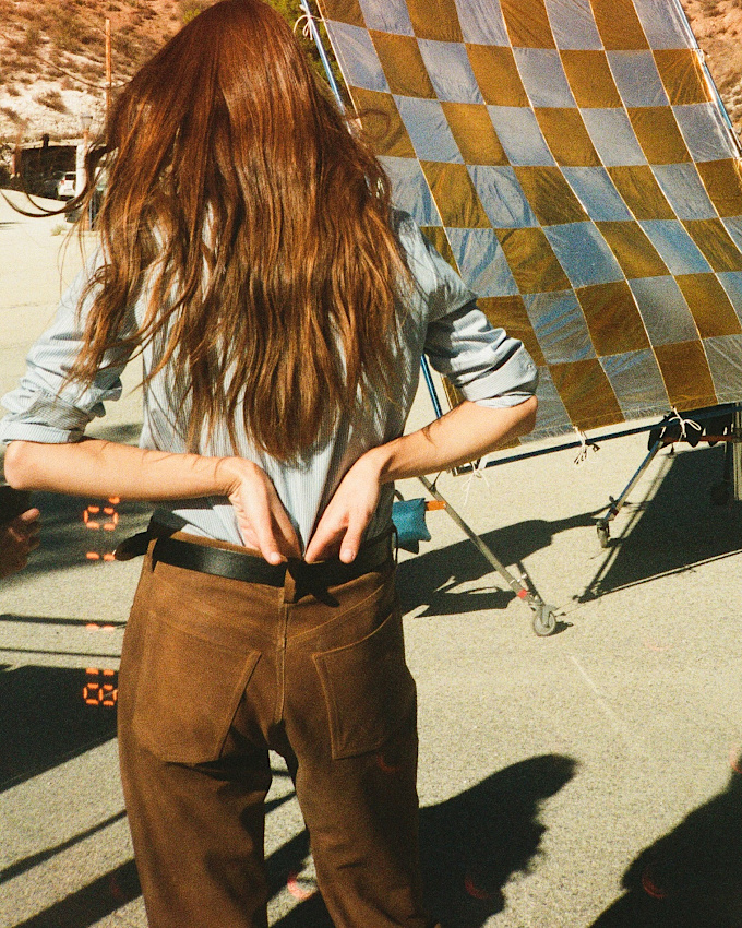 Envie d'un pantalon en cuir tout doux !