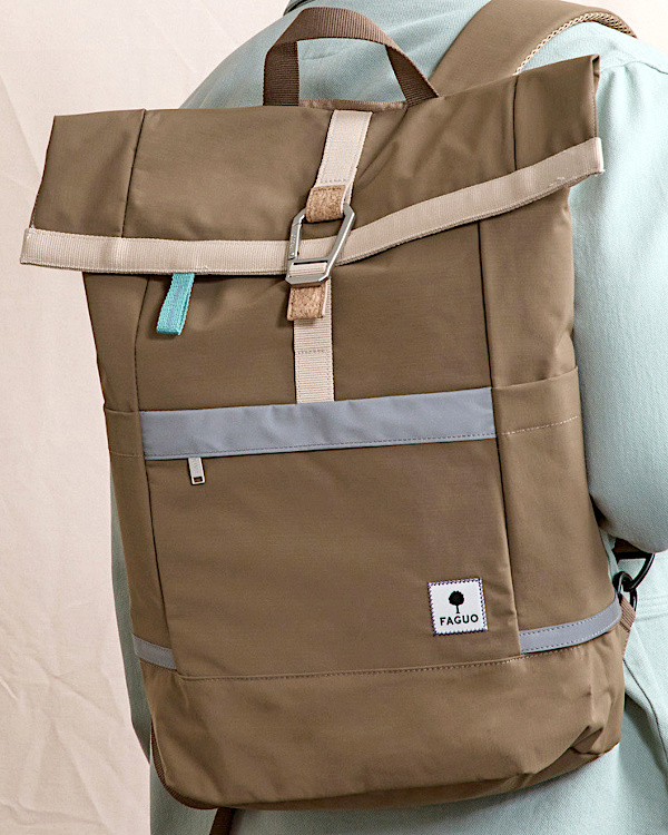 Sac à dos marron clair 