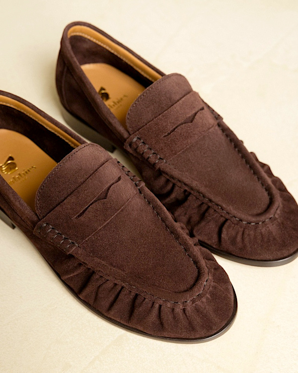 mocassins marron